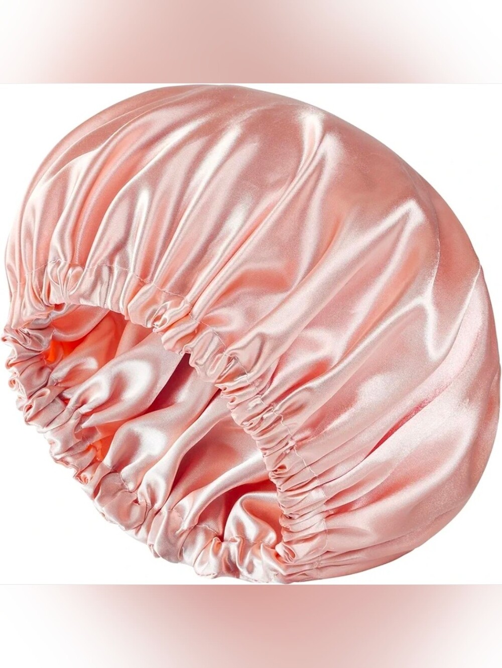 Satin Sleep Bonnet - Pink